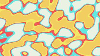 retro art pattern