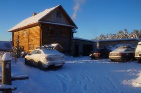 House in Winter Village