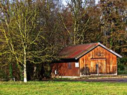 Cottage Wooden Architecture Open