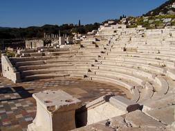 old coliseum excavations