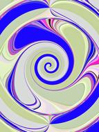 Spiral Wave Abstract