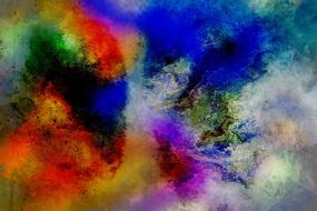 vintage watercolor art background