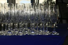 clean drinking glasses