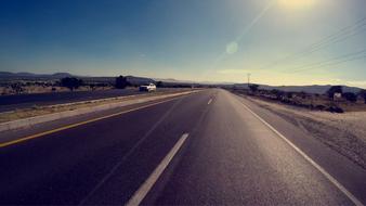 On The Road Sky Trip Blue