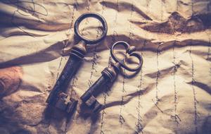 Vintage Old Key