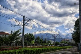 clouds in a beautiful sky