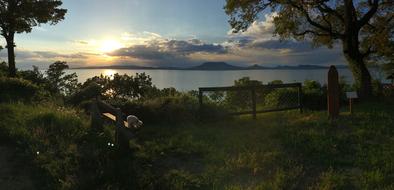 Sunset Spring Lake