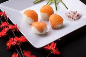 salmon and rice