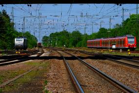 Railway System Gleise Rails
