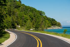 Winding Road Scenery