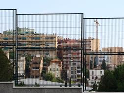 Fence Buildings City