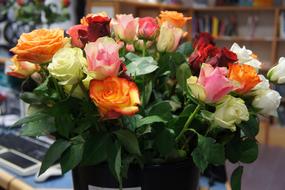 Roses Flowers Bouquet