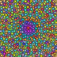 points mandala kaleidoscope