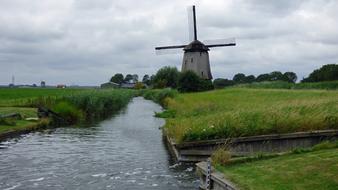 Schermerhorn Netherlands Windmill