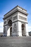 Arc De Triomphe Paris France