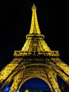 Paris Tour Eiffel Night