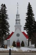 old winter church