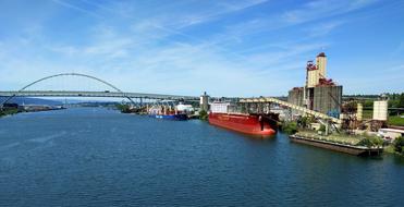 Ships River Transportation