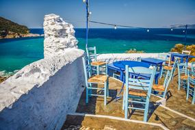 Greece Skopelos Island town