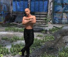 Man Tattoo garden