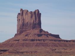 high desert cliff