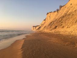 Beach Corfu Sunset