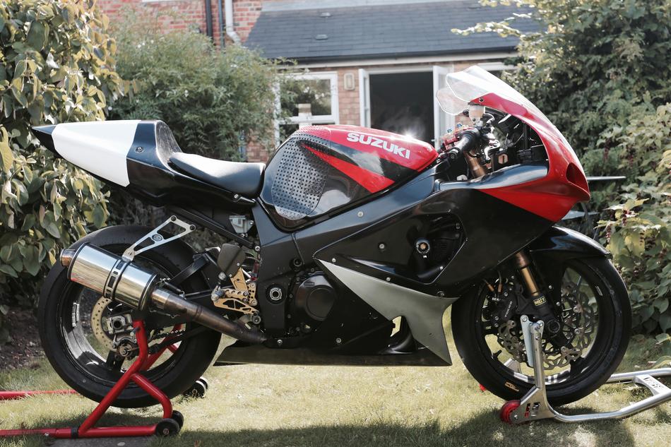 sporty, beautiful motorcycle