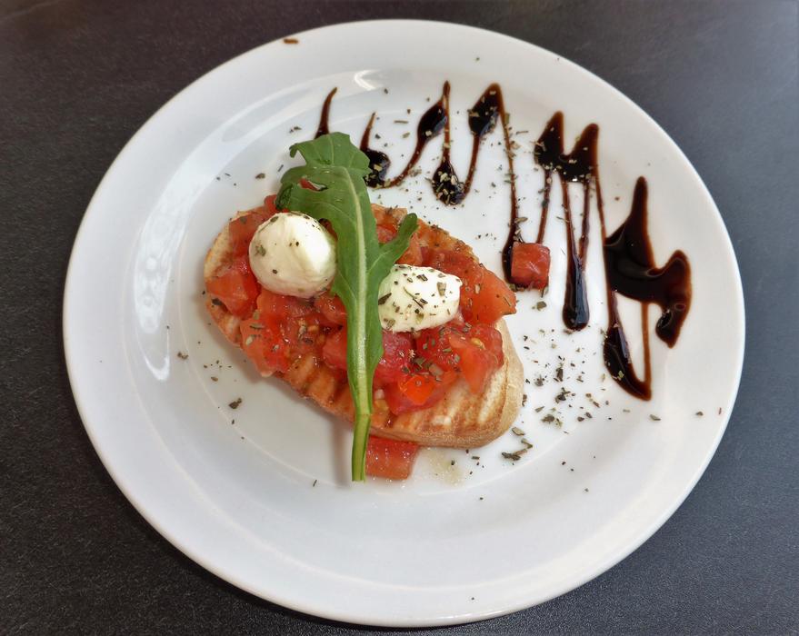 mozzarella and basil