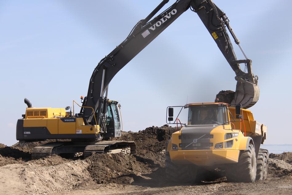 construction vehicles
