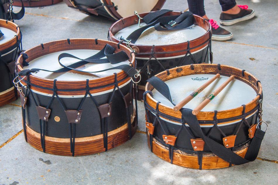 Music Drums Black and brown