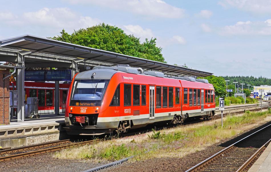 Train Station Husum Platform