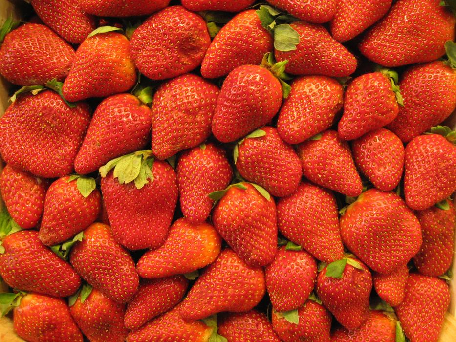 sweet strawberry background