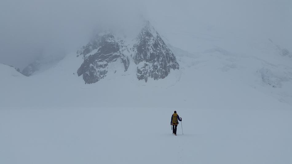 snowy High-Altitude Mountain