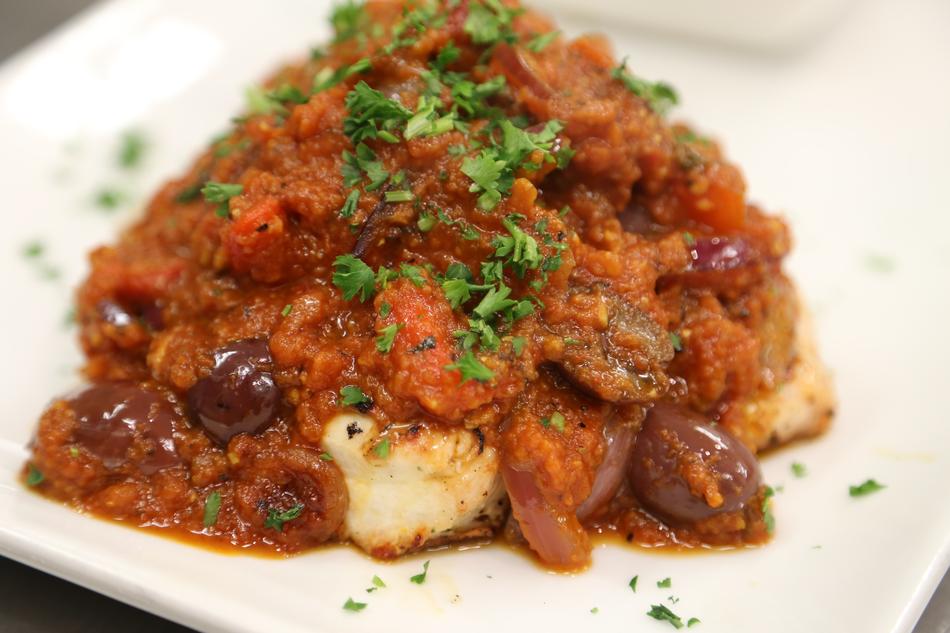 vegetable stew in sauce