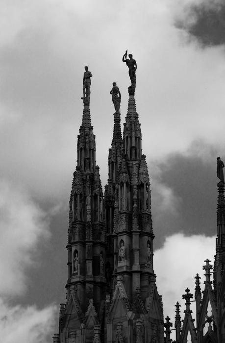 Italy Church Statue Places Of