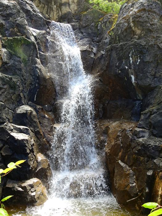 scenery of Waterfall Nature