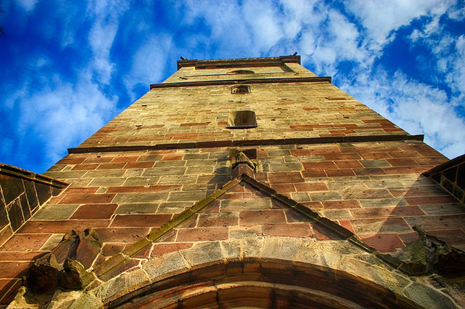 Church Tower Sand Stone Bell