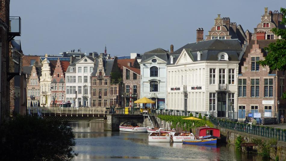 Ghent Belgium Canal