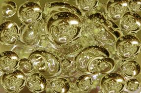 Glass Bubble Design Decoration