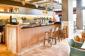 modern cozy cafe