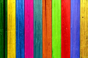 wood boards colorful grain