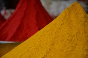savory spices at the factory