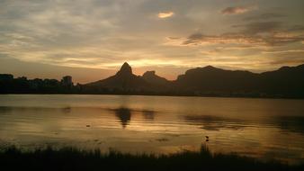 Landscape By Sunsets Eventide