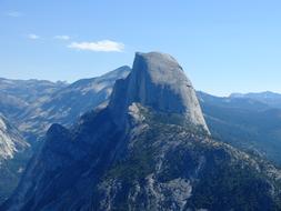 Yosemite Half Dome Nature United