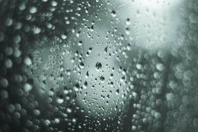 Rain Window Background