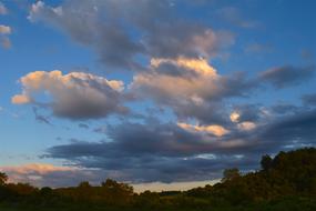 Clouds Sky Sunset