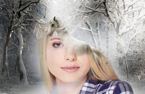 Dreaming Fantasy face girl