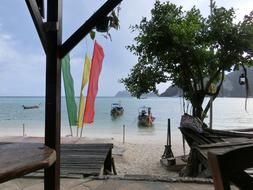 Phi-Phi Island Beach Longboat