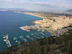 Boats Sea Landscape Castellammare