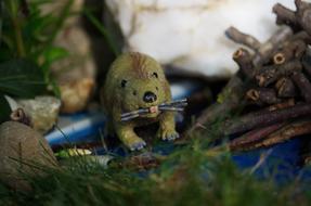 wooden Animals Beaver Toy
